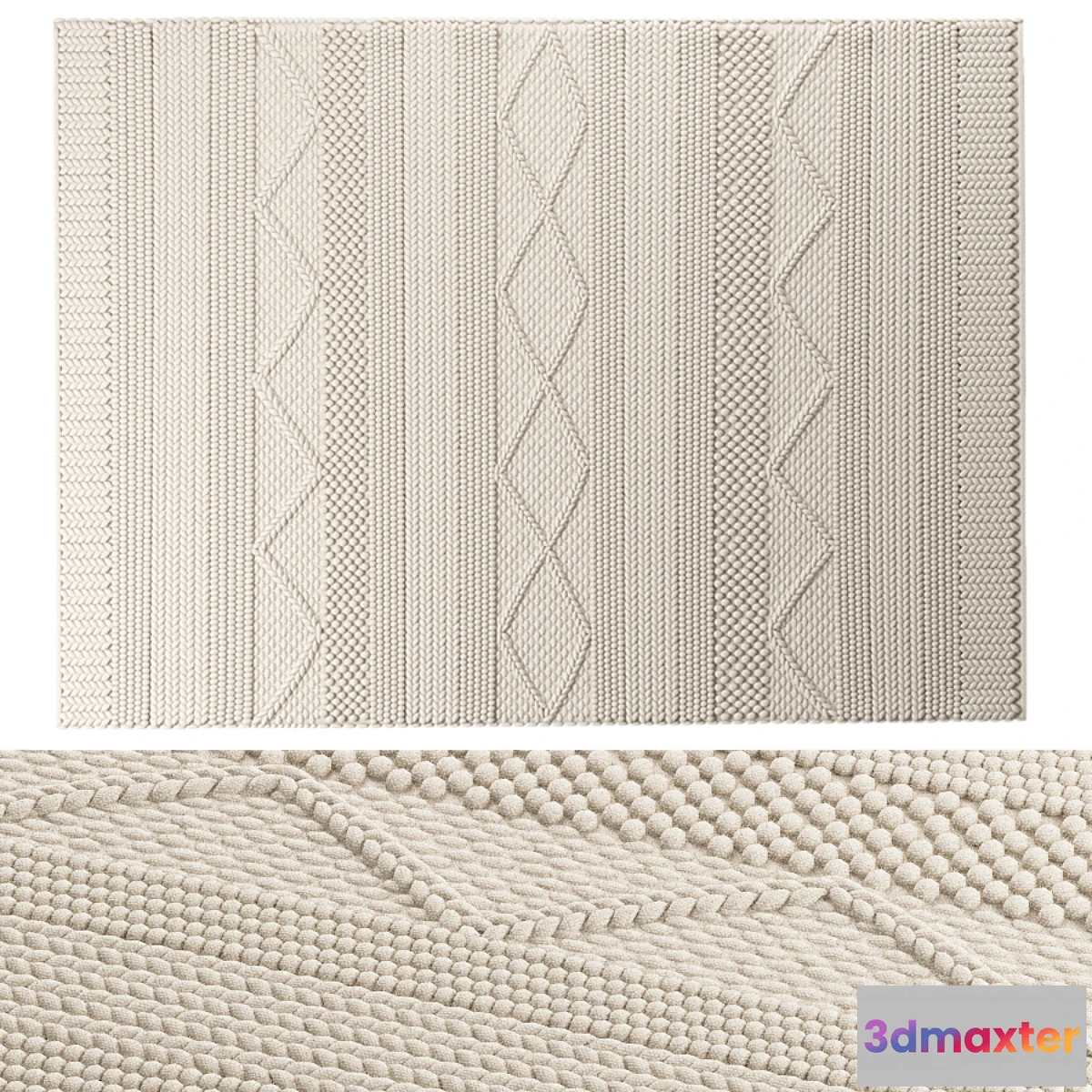 825826 - BENUTA WOOL RUG ALVA - No.3