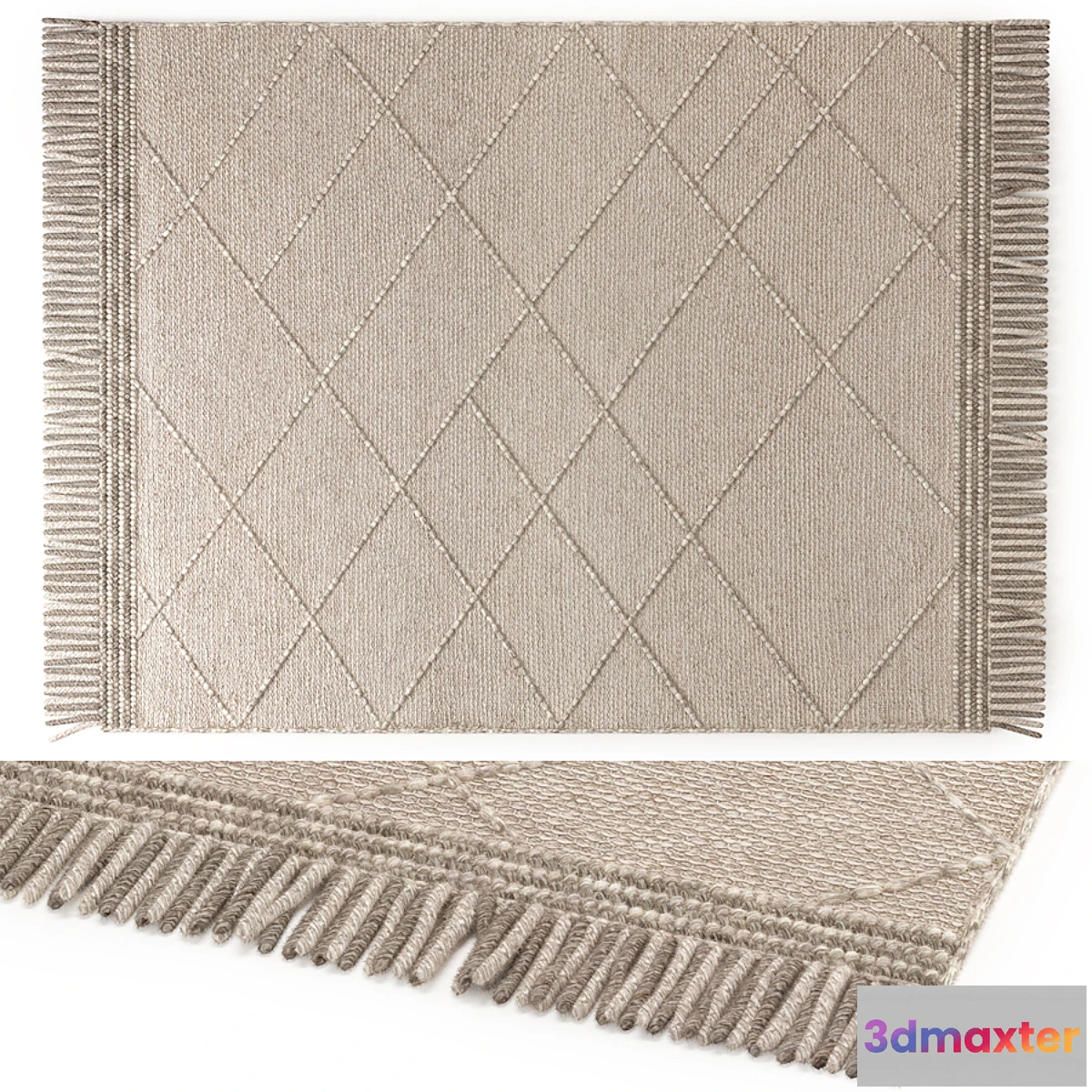 825878 - BENUTA DAPHNE WOOL RUG - No.3