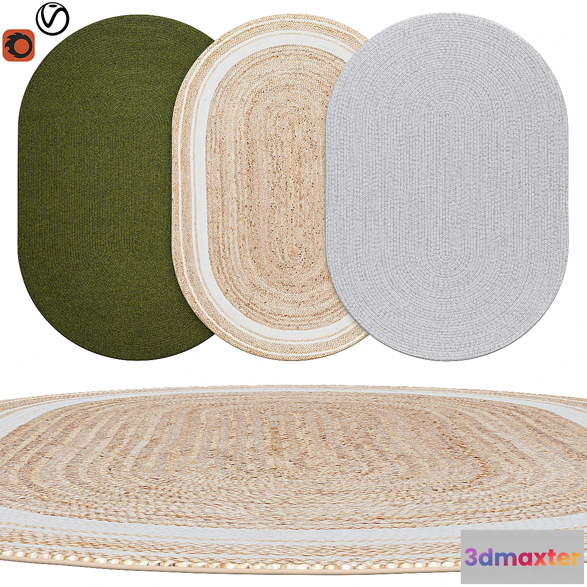 826116 - oval rugs  41 - No.3