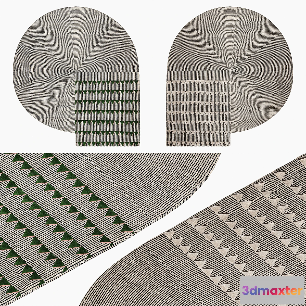 850287 - Plasterworks C Rug by CC Tapis - No.3