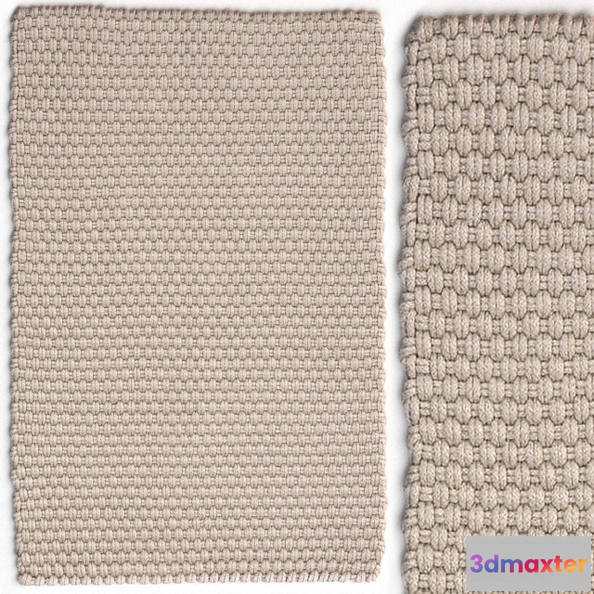 871565 - Dash & Albert Rope Platinum Rug - No.4