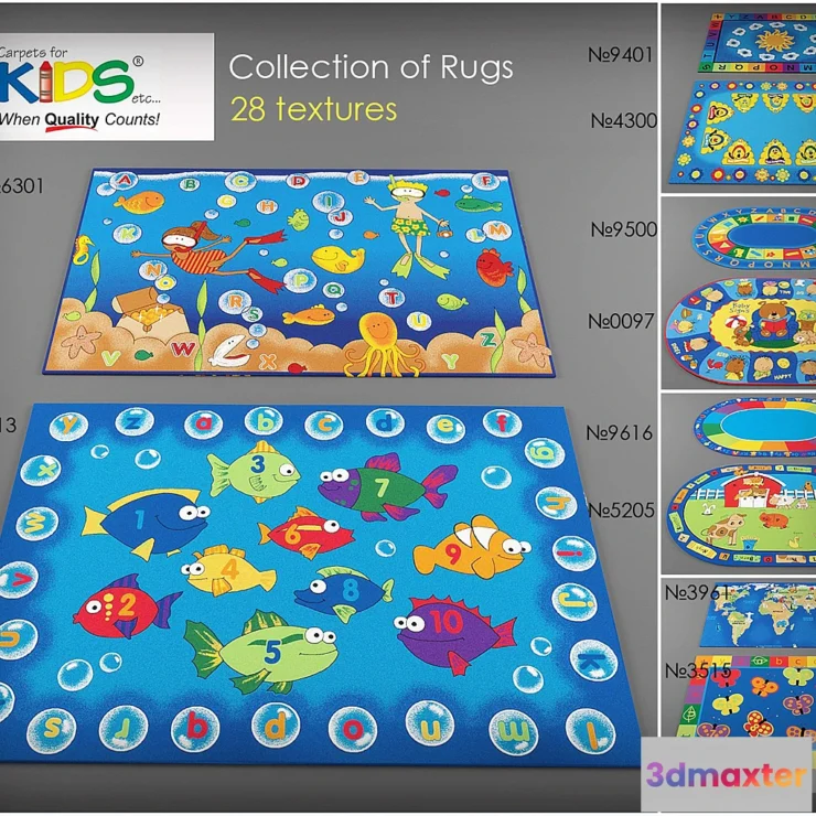 892910 - Collection rugs Carpets for Kids