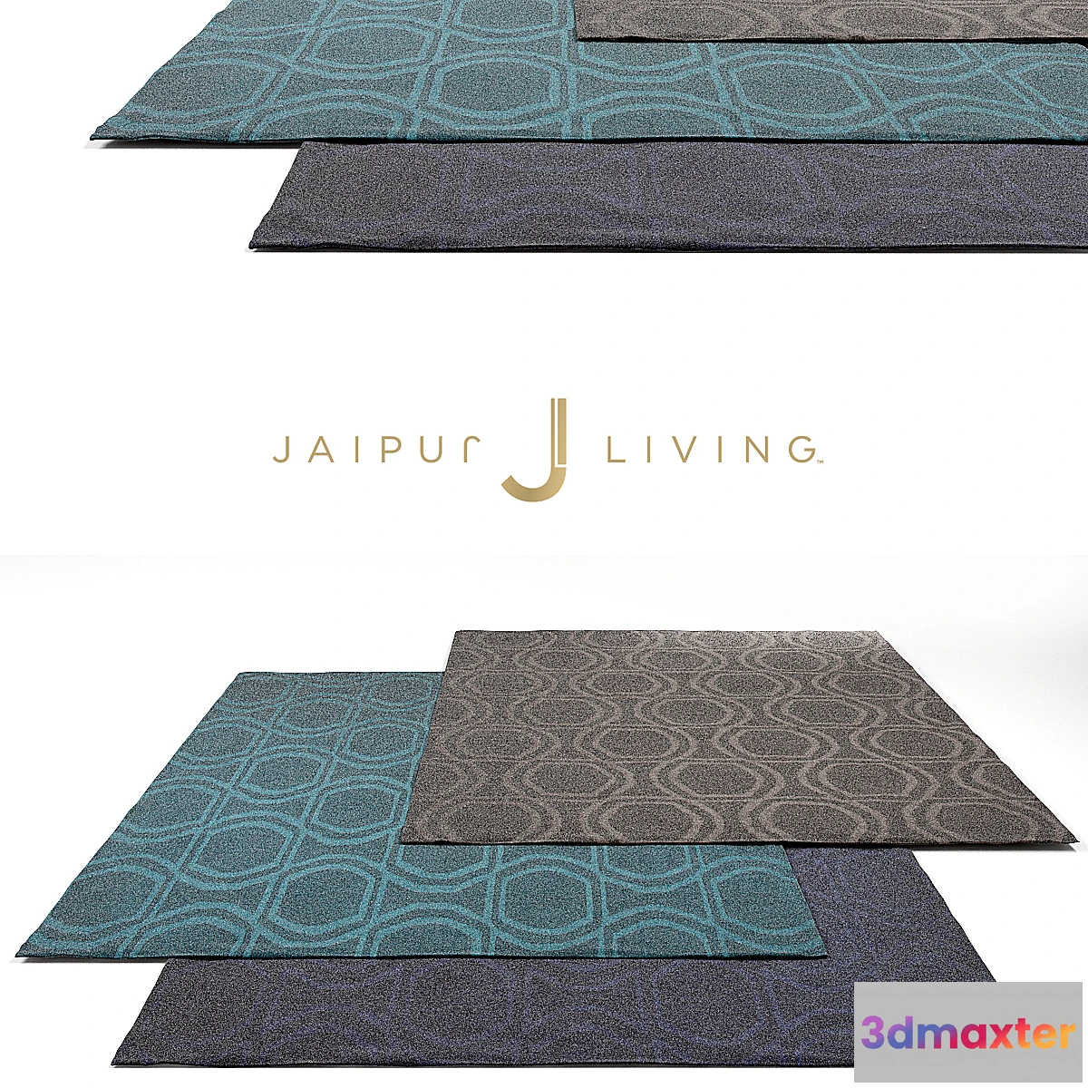 892980 - Jaipur Living Solid Rug Set 3 - No.2