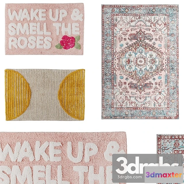 917312 - A Set Of Rugs For The Bathroom From Urban Outfitters 3