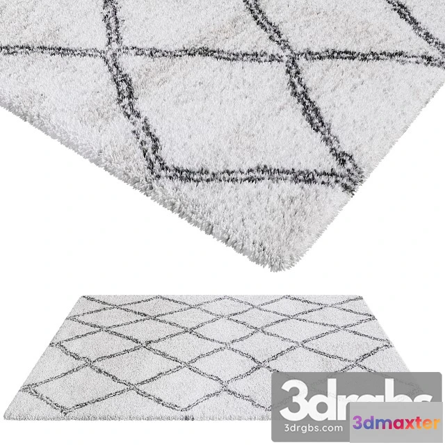 917332 - Aksfrytle Rug 7683 Cream Gray