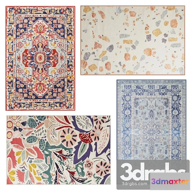 917372 - Anthropologie rug set 4