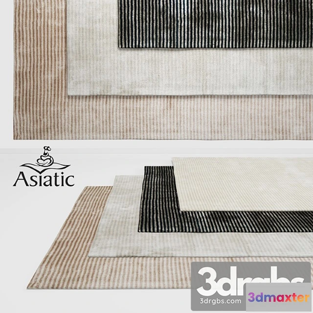 917394 - Asiatic Chrome Stripe Rugs