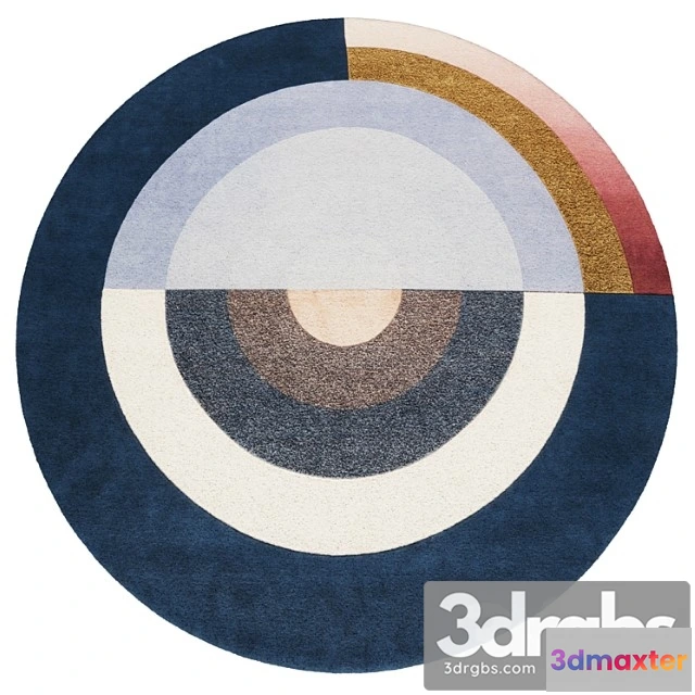 917910 - Cc-tapis Bliss round collections