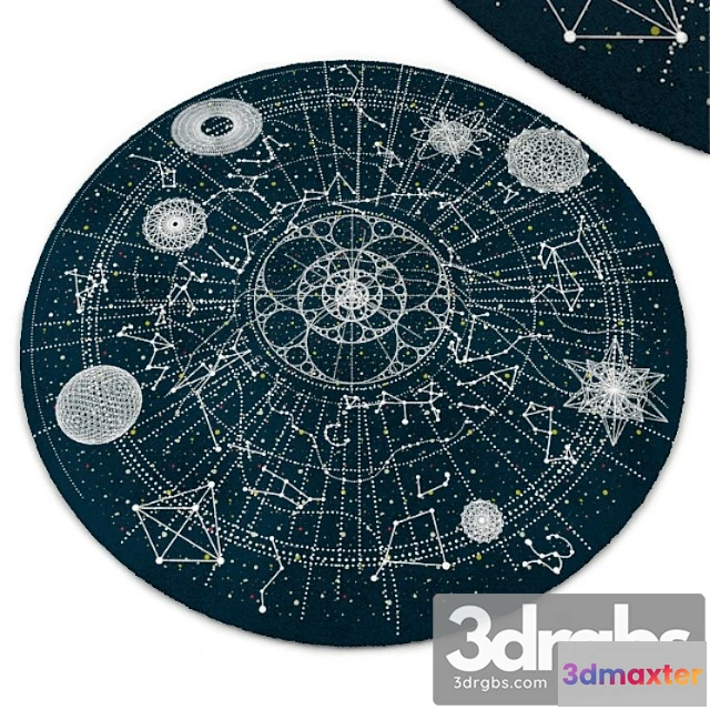 917914 - Celestial rug