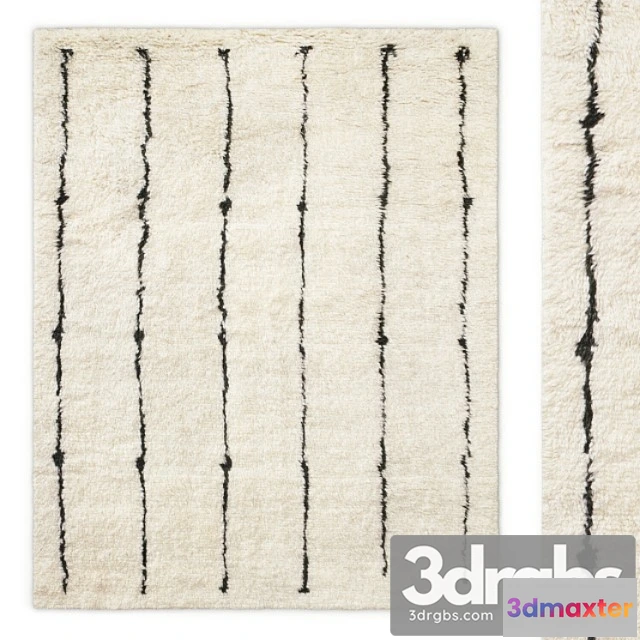 917974 - Corsivo hand-knotted wool rug rh