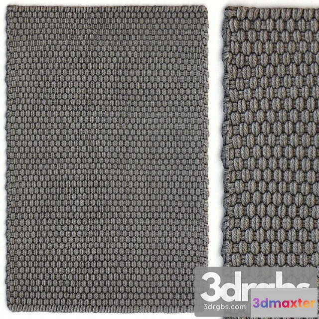 918012 - Dash Albert Rope Graphite Rug Carpet