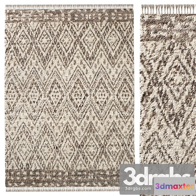 918074 - Faiza Border Wool Rug