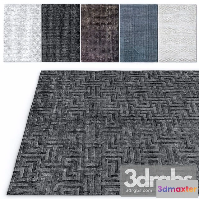 918228 - Jaipur Living Shags Rug Set 2