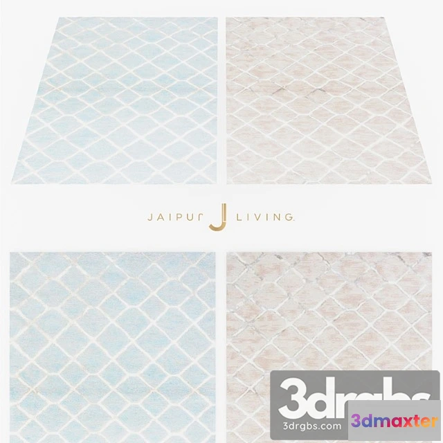 918242 - Jaipur Totten Rug From Blue Collection