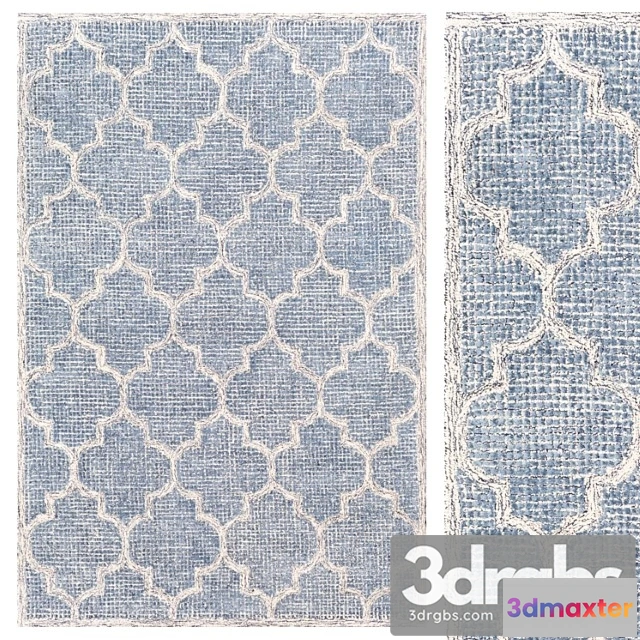 918370 - Langdon handmade trellis area rug
