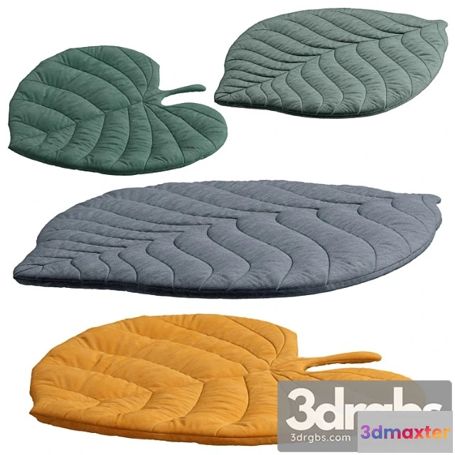 918378 - Leaf Rug For Kids