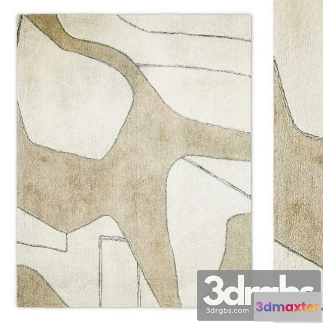 918388 - Lines ii fluide rug by toulemonde bochart