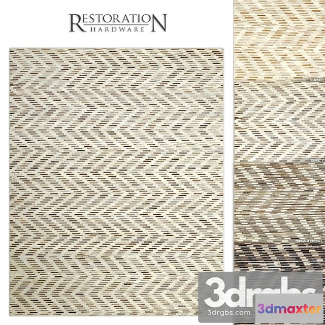 918418 - Luso hide rug rh