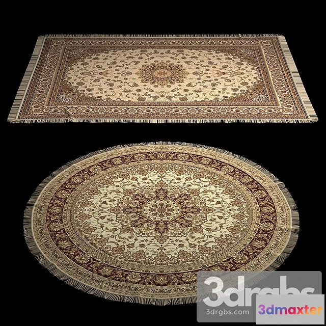 918424 - Mahal Hand Knotted Round Rug