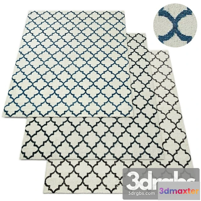 918472 - Moroccan Tile Flatweave Rug Rh Collection