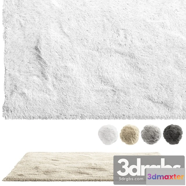 918532 - Nuloom Shaggy Area Rug 4 Colors