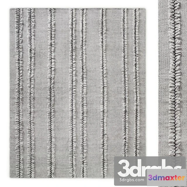 918588 - Performance Tassel Stripe Handwoven Flatweave Rug Rh