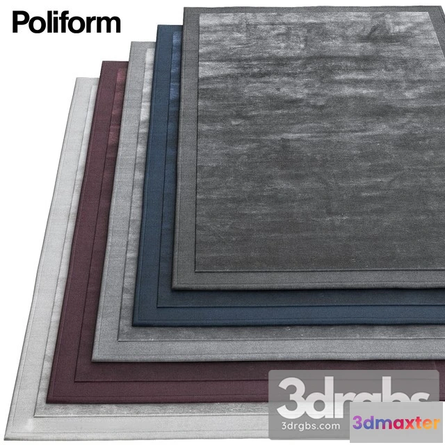 918614 - Poliform Framed Rugs Set