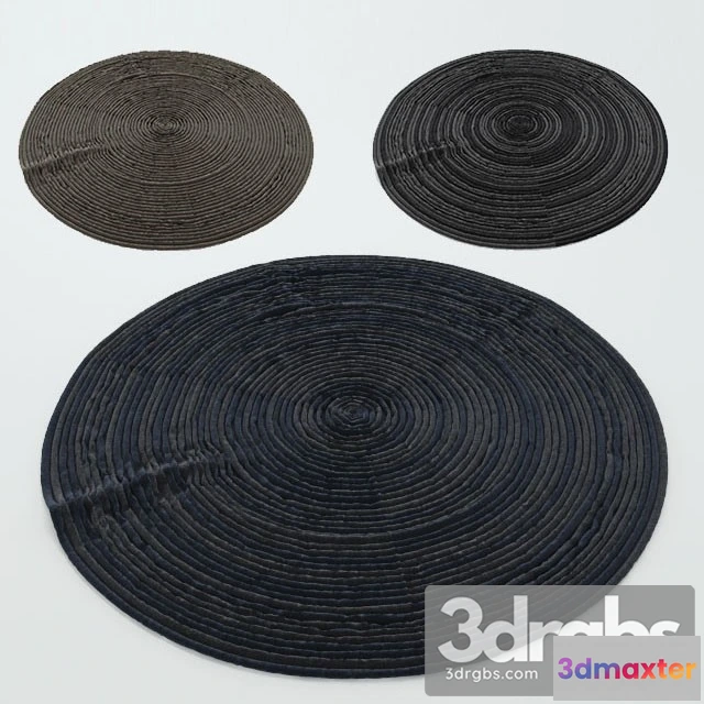918746 - Round Felt Carpet
