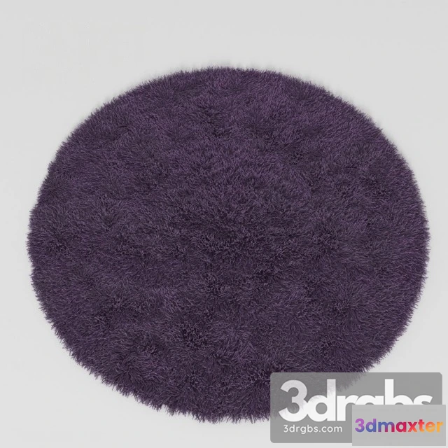 918750 - Round Fur Rug