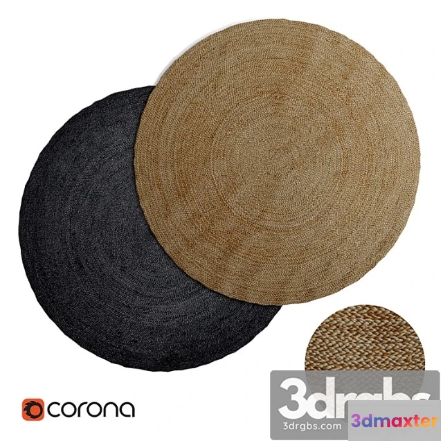 918754 - Round Jute Rug