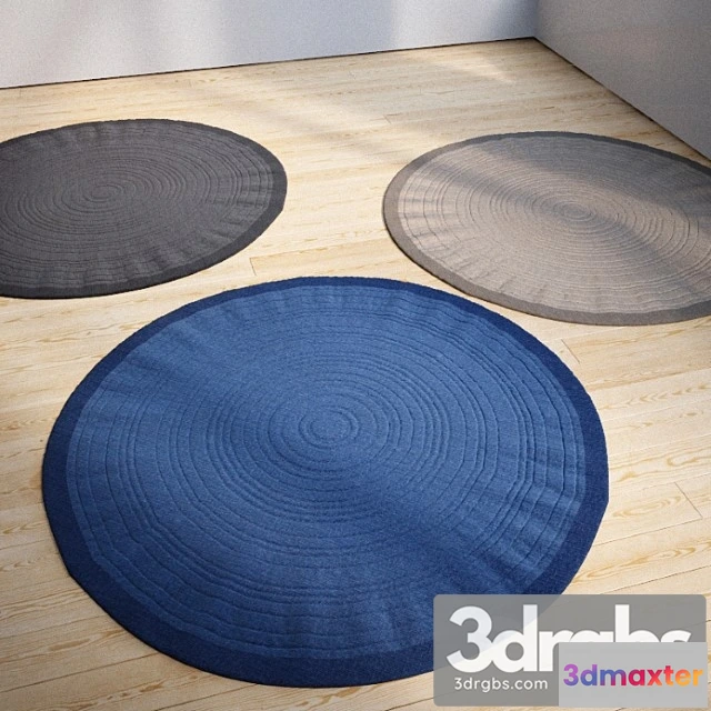 918764 - Round Rugs Set