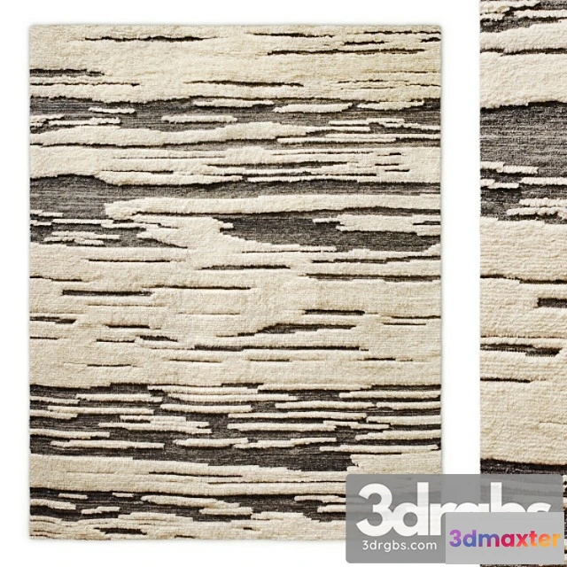 919050 - Tableau hand-knotted wool rug rh