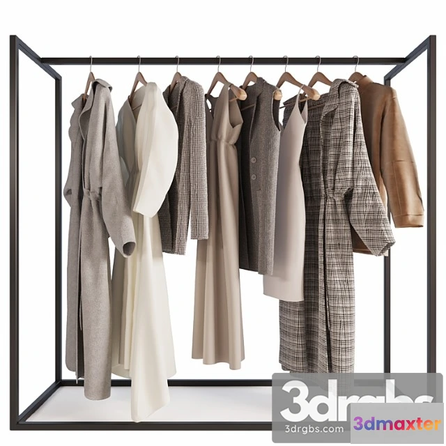 1017600 - Hanger with womens clothing