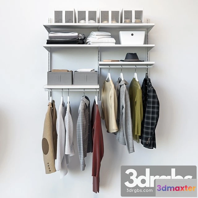 1017610 - Ikea boaxel boaxel wardrobe