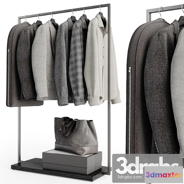 1017638 - Rack with clothes 01