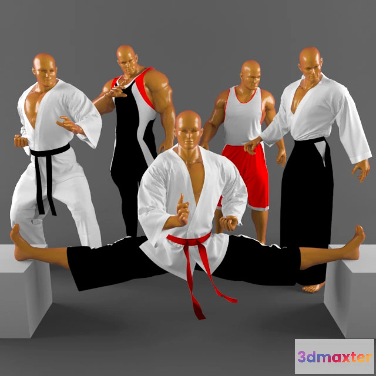 1267309 - Sports apparel 3D Max