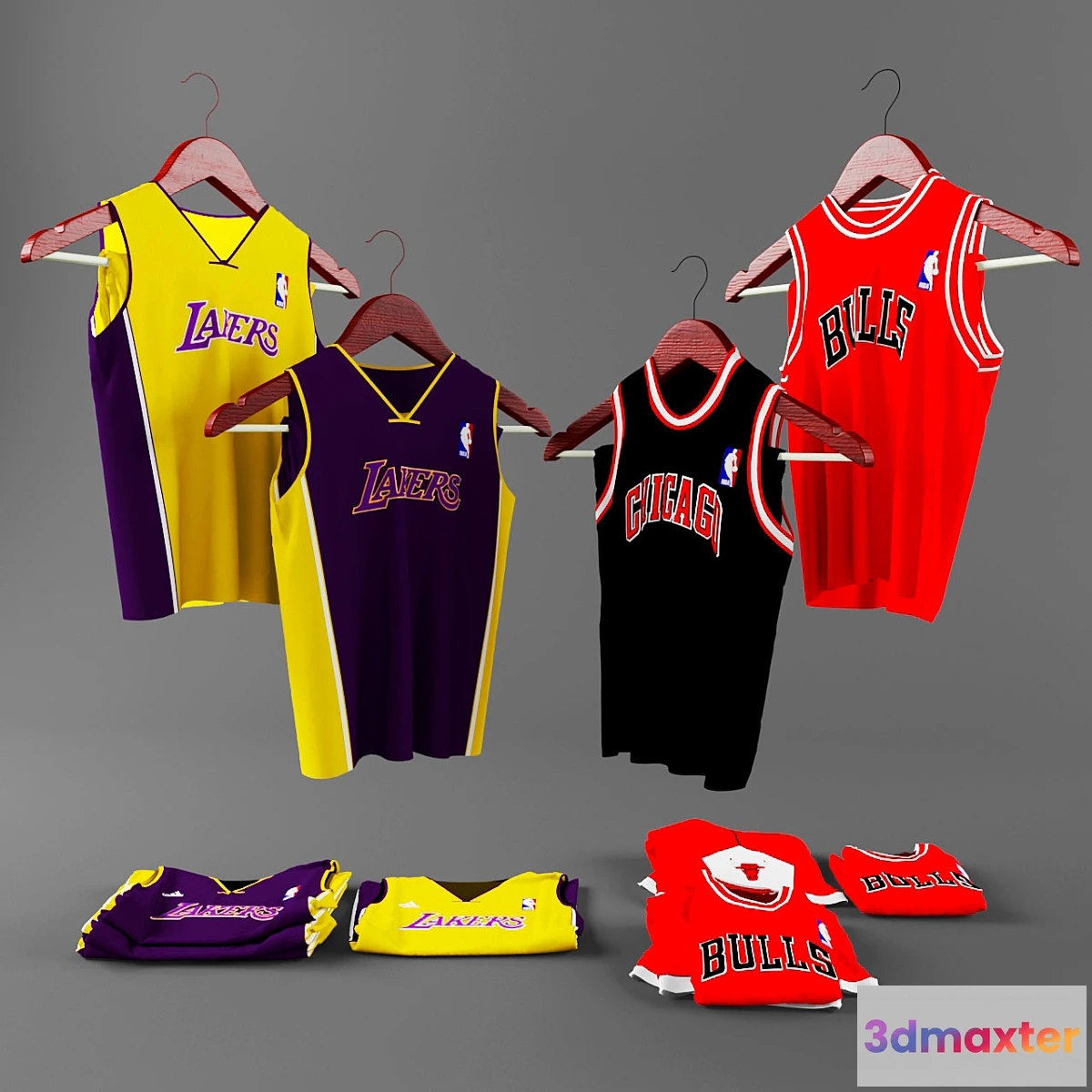 1267347 - Basketball uniform 3D Max