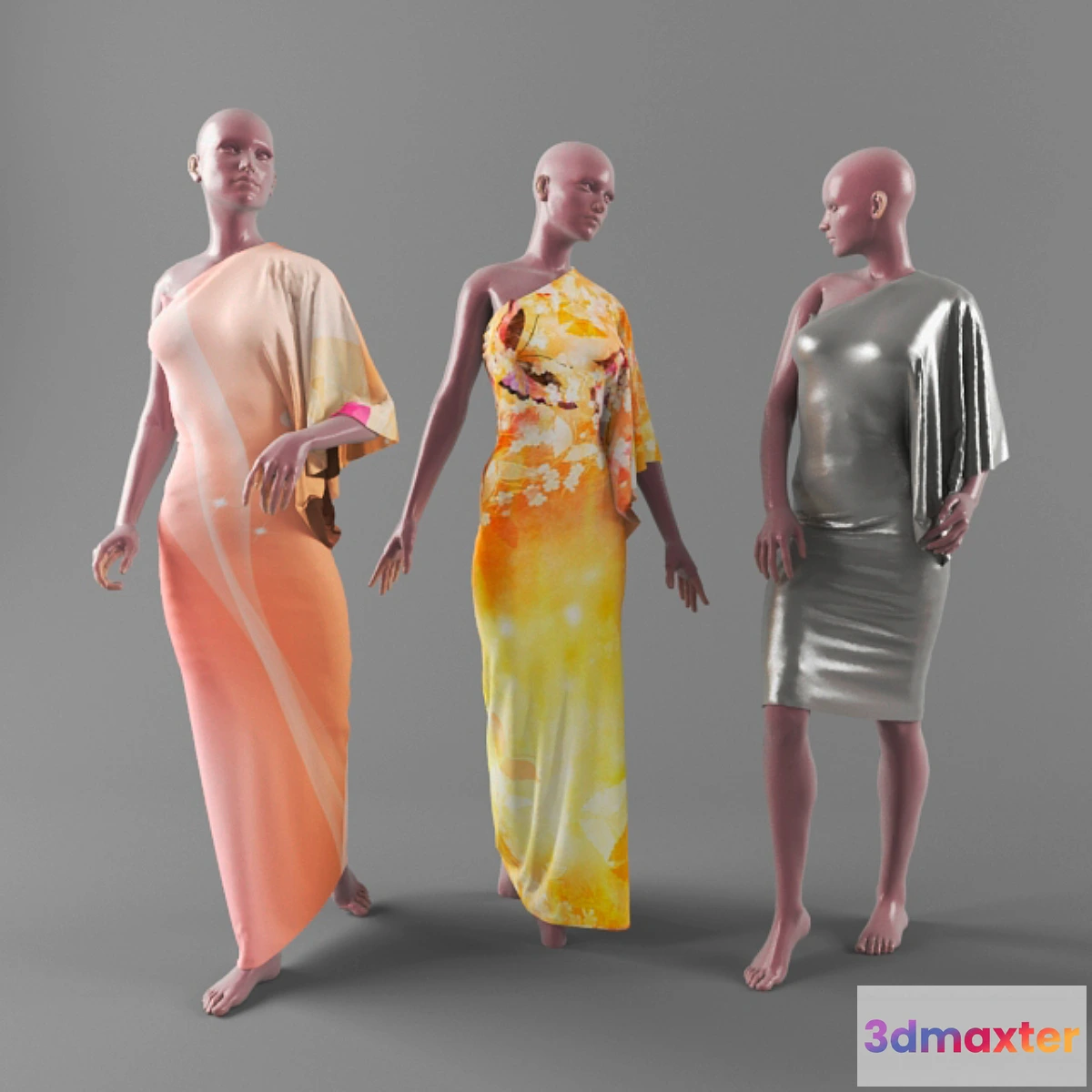 1267822 - Dresses 3D Max