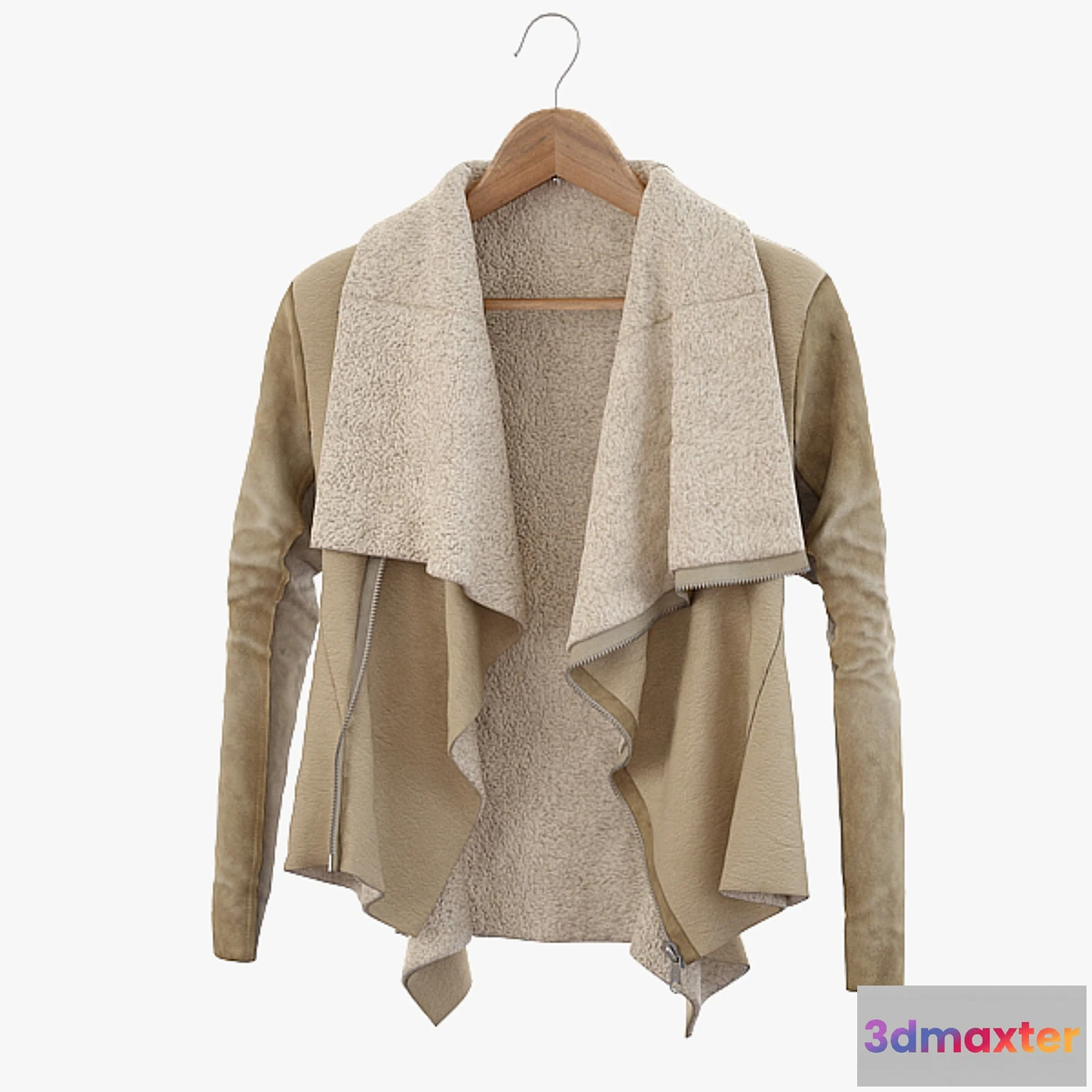 1269487 - Sheepskin Coat 3D Max