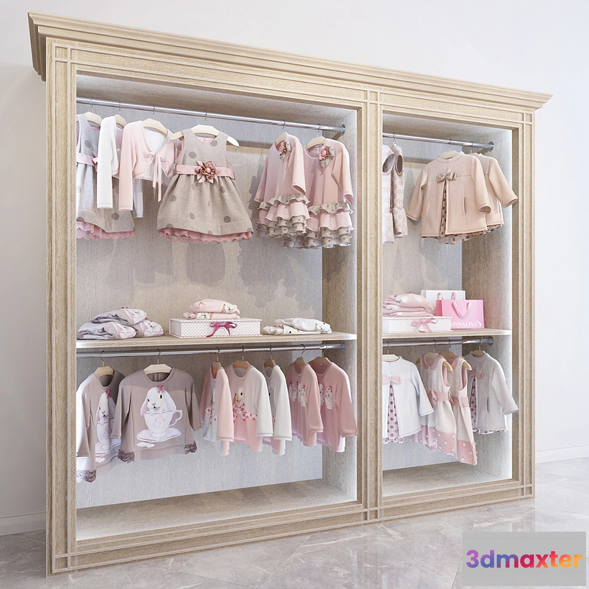 1309388 - clothing set-12 3D Max