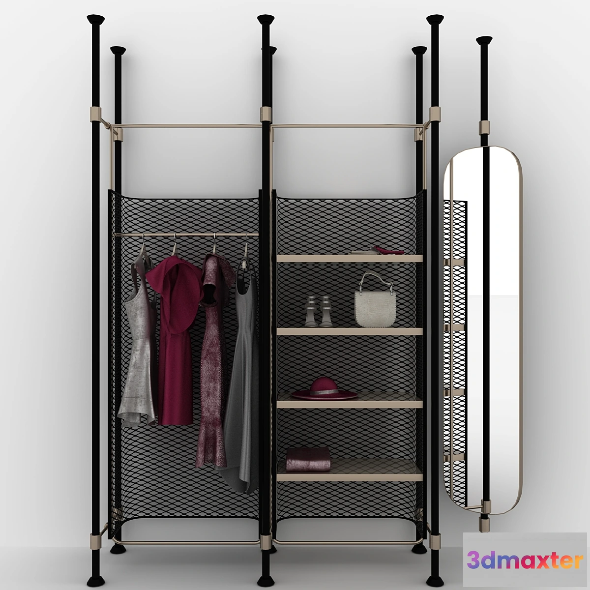 1318865 - Clothes store part 3 3D Max