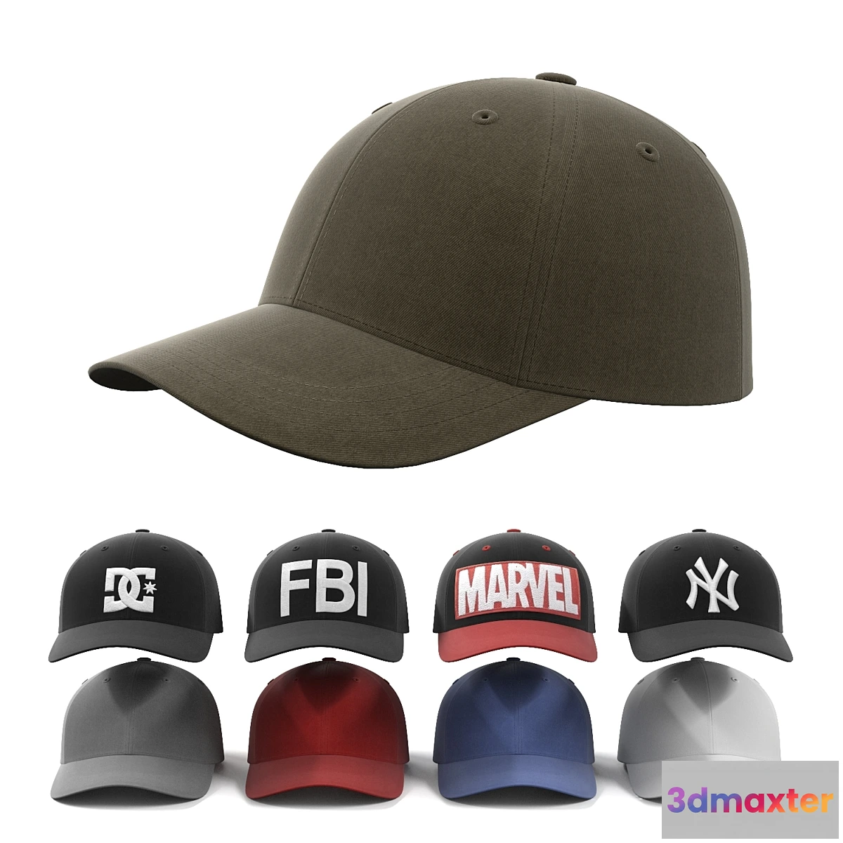 1334892 - Baseball cap 3D Max