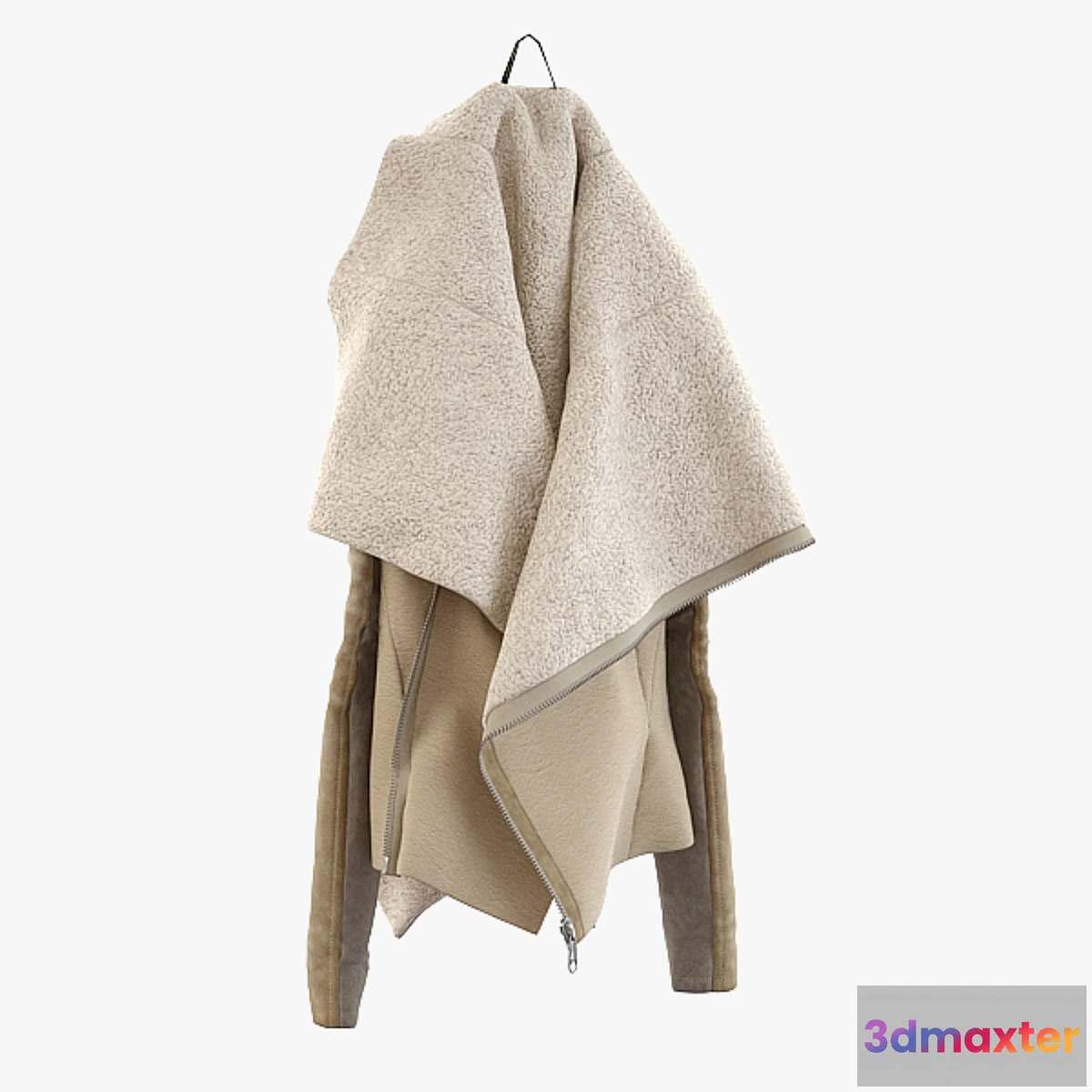 1392718 - Sheepskin Coat 3D Max