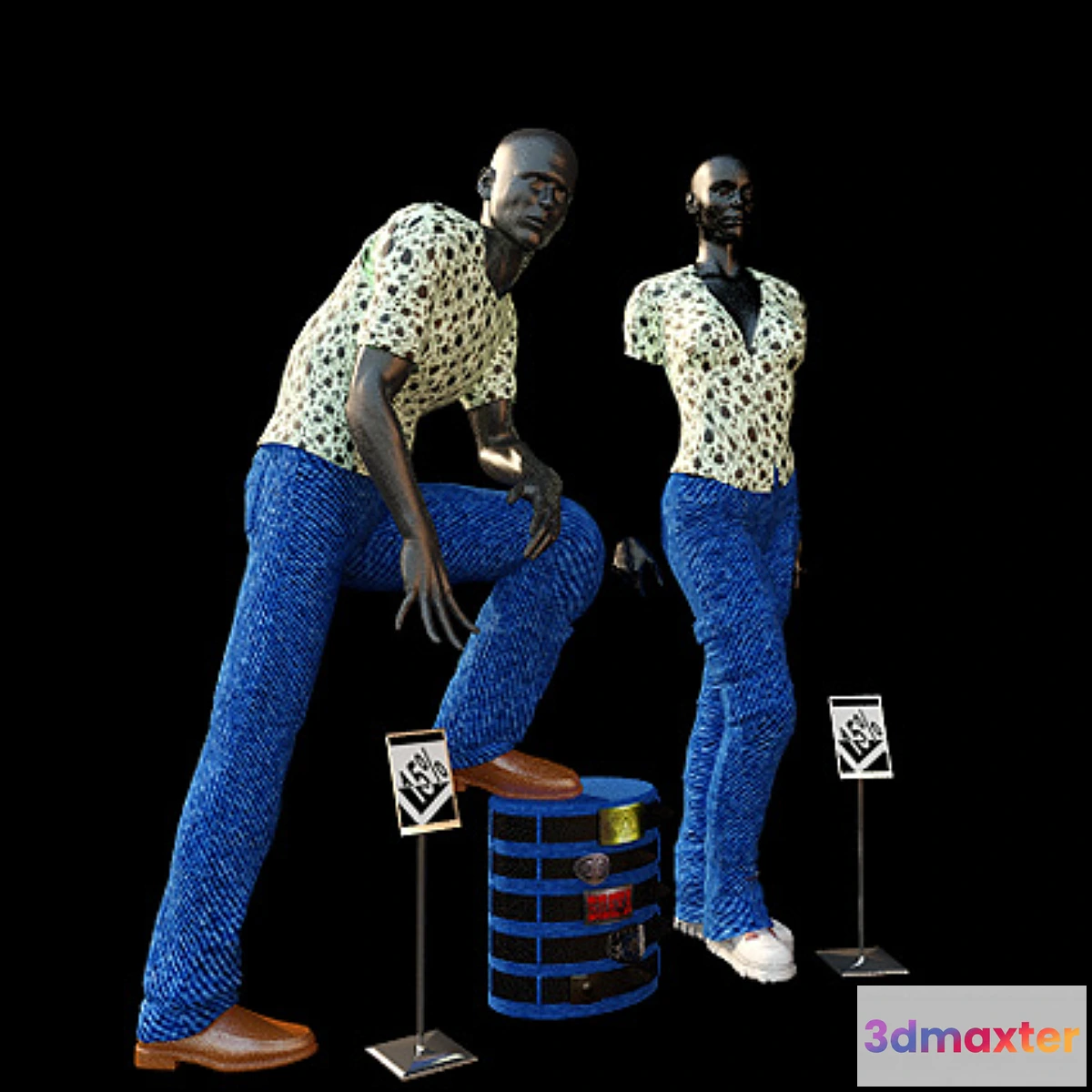 1392792 - maneken m&w 3D Max