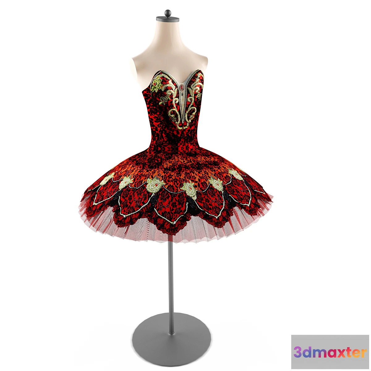 1394074 - Tutu for ballet “Carmen” - “Carmen” 3D Max