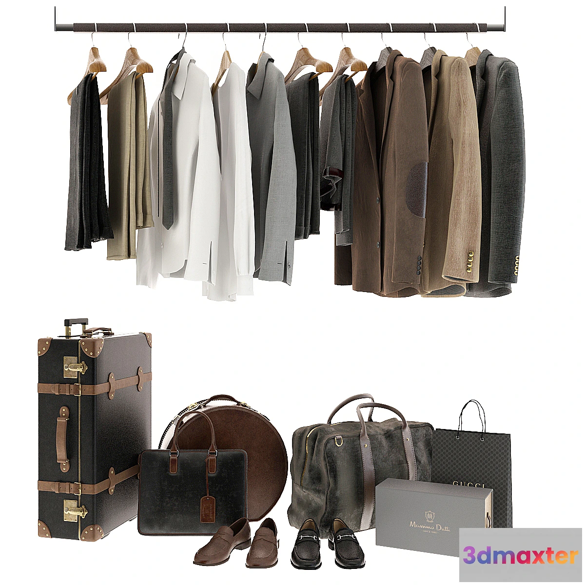 1396386 - Wardrobe set 3D Max