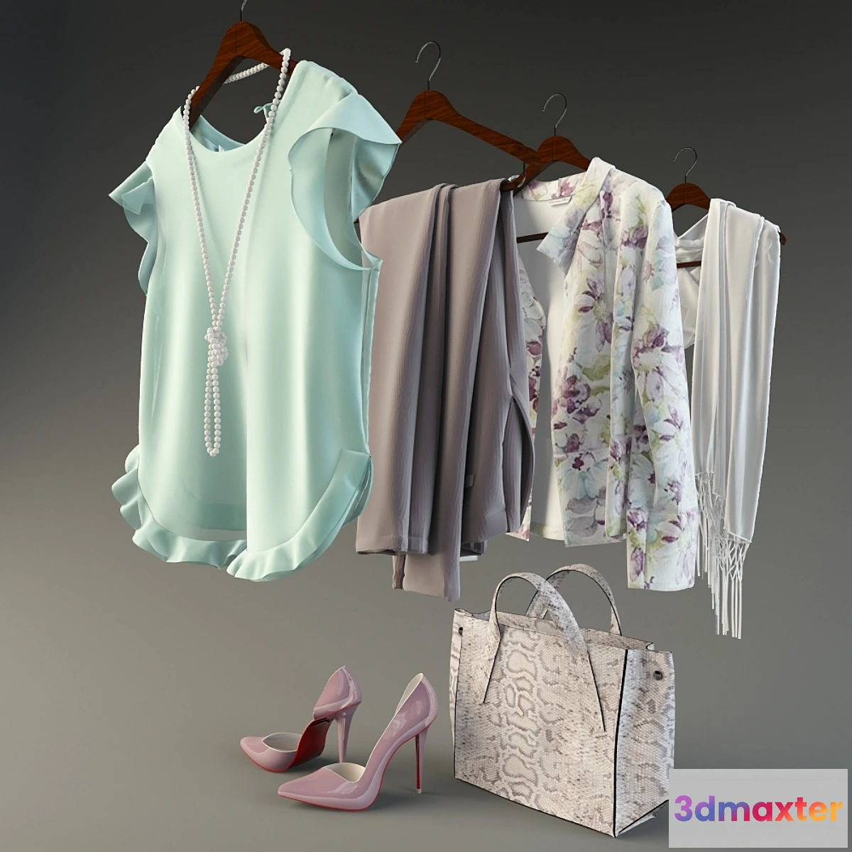 1401756 - clothing set-03 3D Max