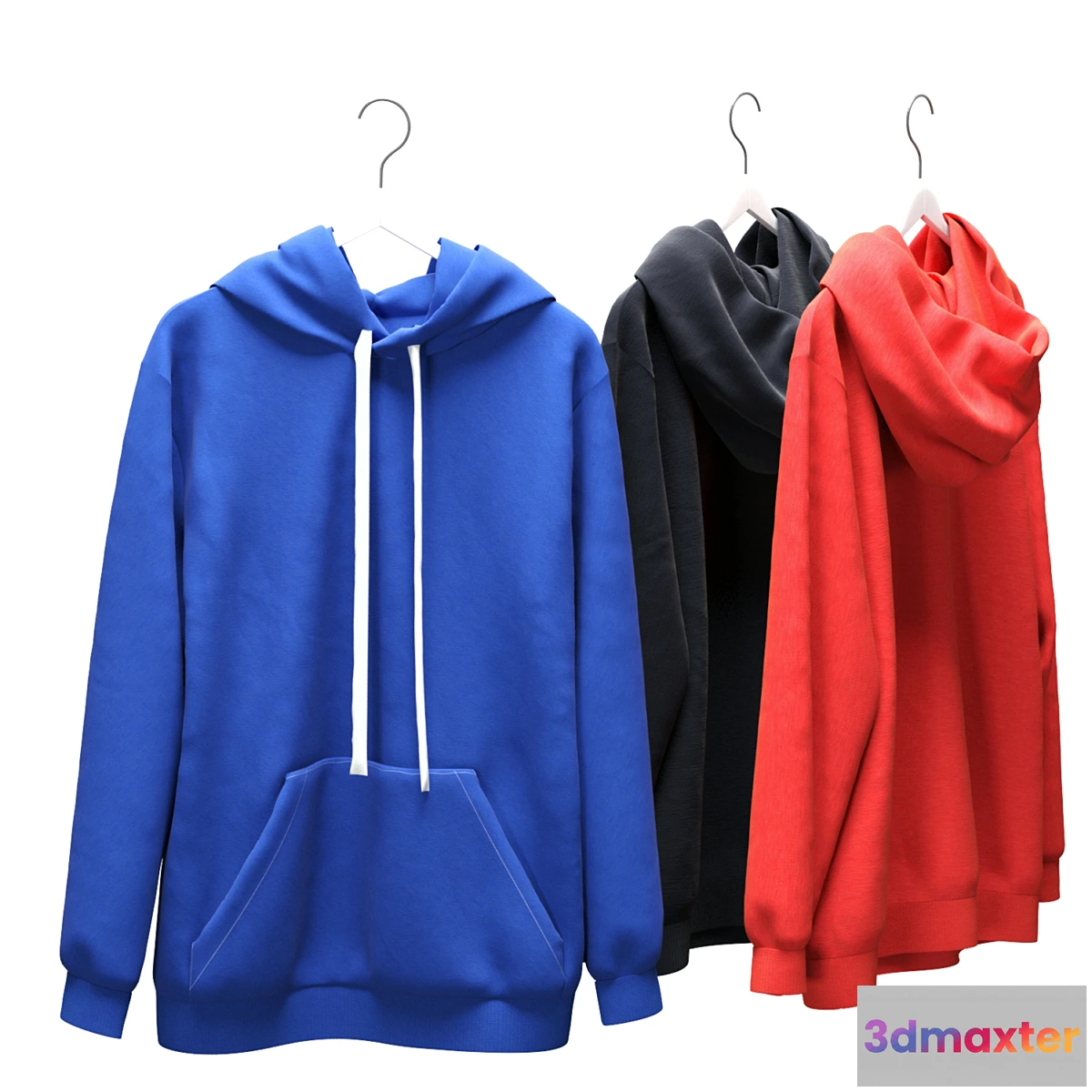 1411438 - Hoody set 2 3D Max