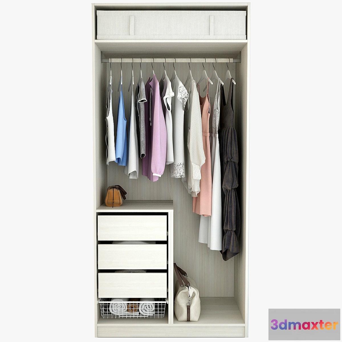 1415668 - Wardrobe. Otdel_1 3D Max