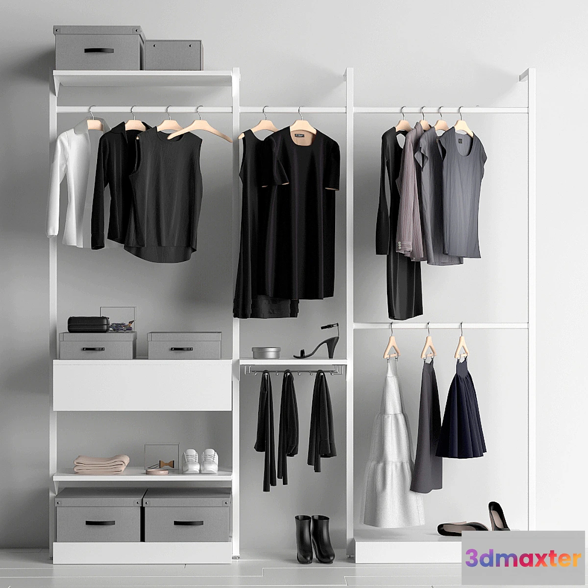 1430186 - wardrobe 3D Max